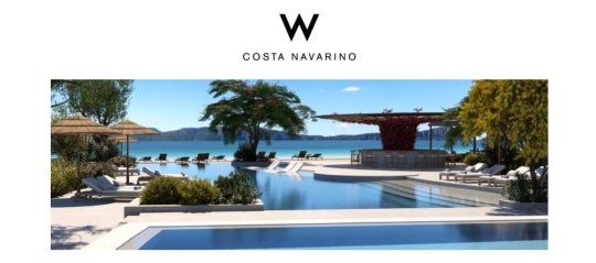Costa Navarino begrüßt die Marke W Hotels Worldwide in Griechenland.