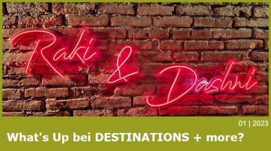 What's Up DESTINATIONS + more, 01|2023