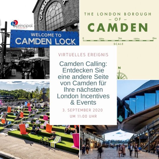 Camden (London) calling mit Principal. London DMC