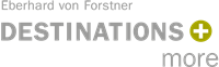 DESTINATIONS + more logo klein DESTINATIONS + more logo klein