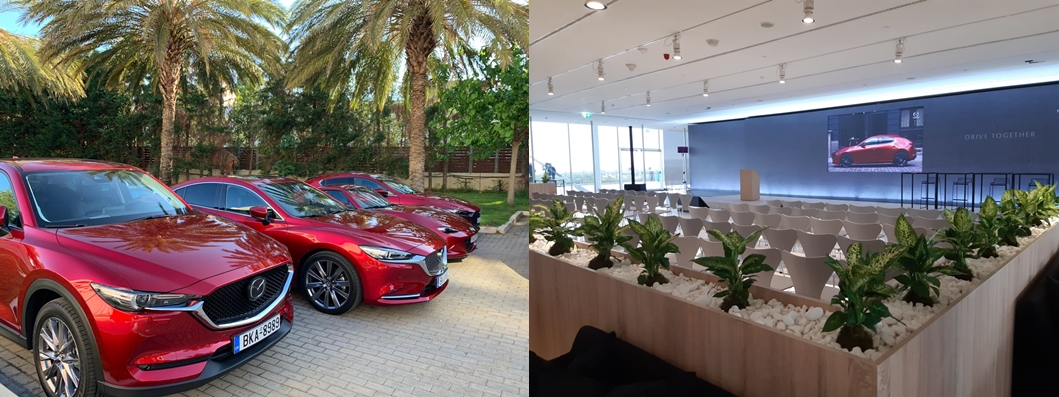 Mazda in Athen mit Vista Events